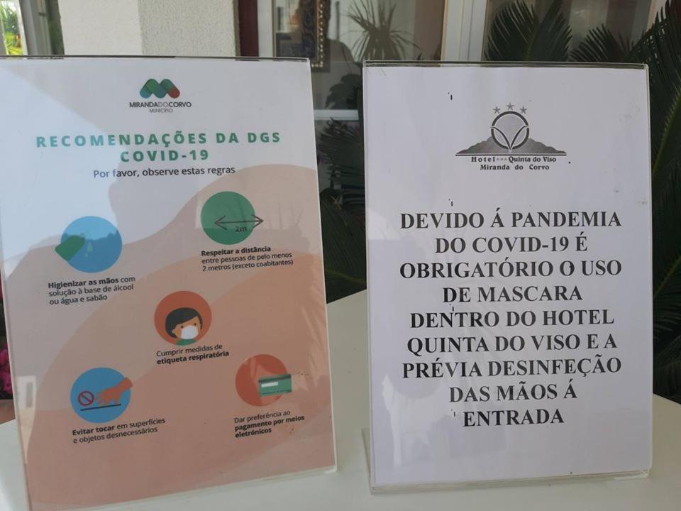 Hotel Quinta Do Viso Миранда до Корво Екстериор снимка